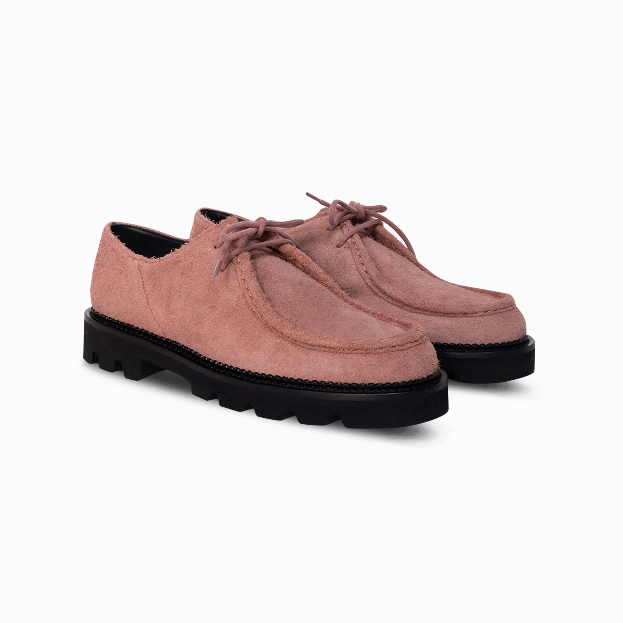 Women's Moc-Toe Derby - Terracotta