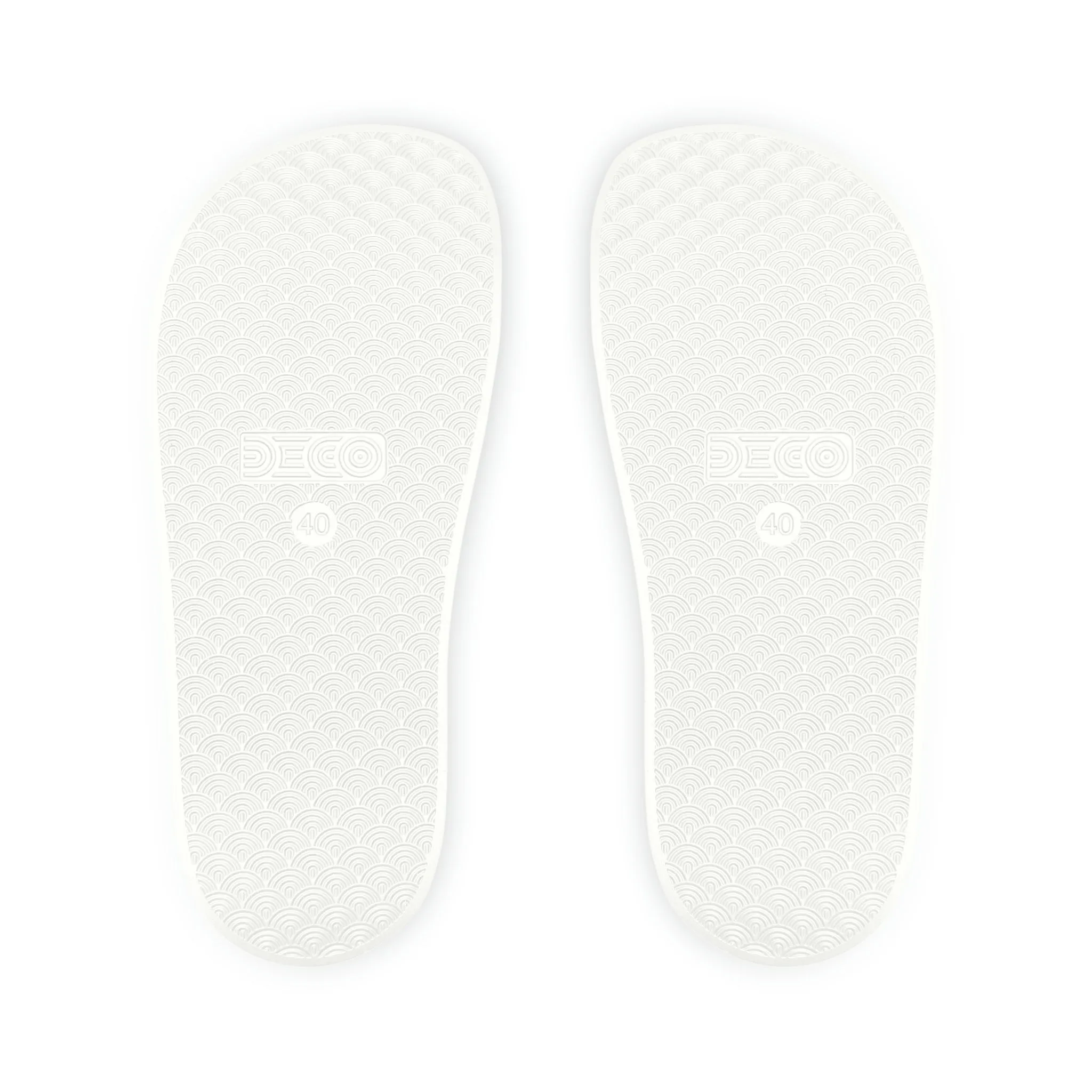 Women's Slide Sandals - Spooky Monsters Anime Beta