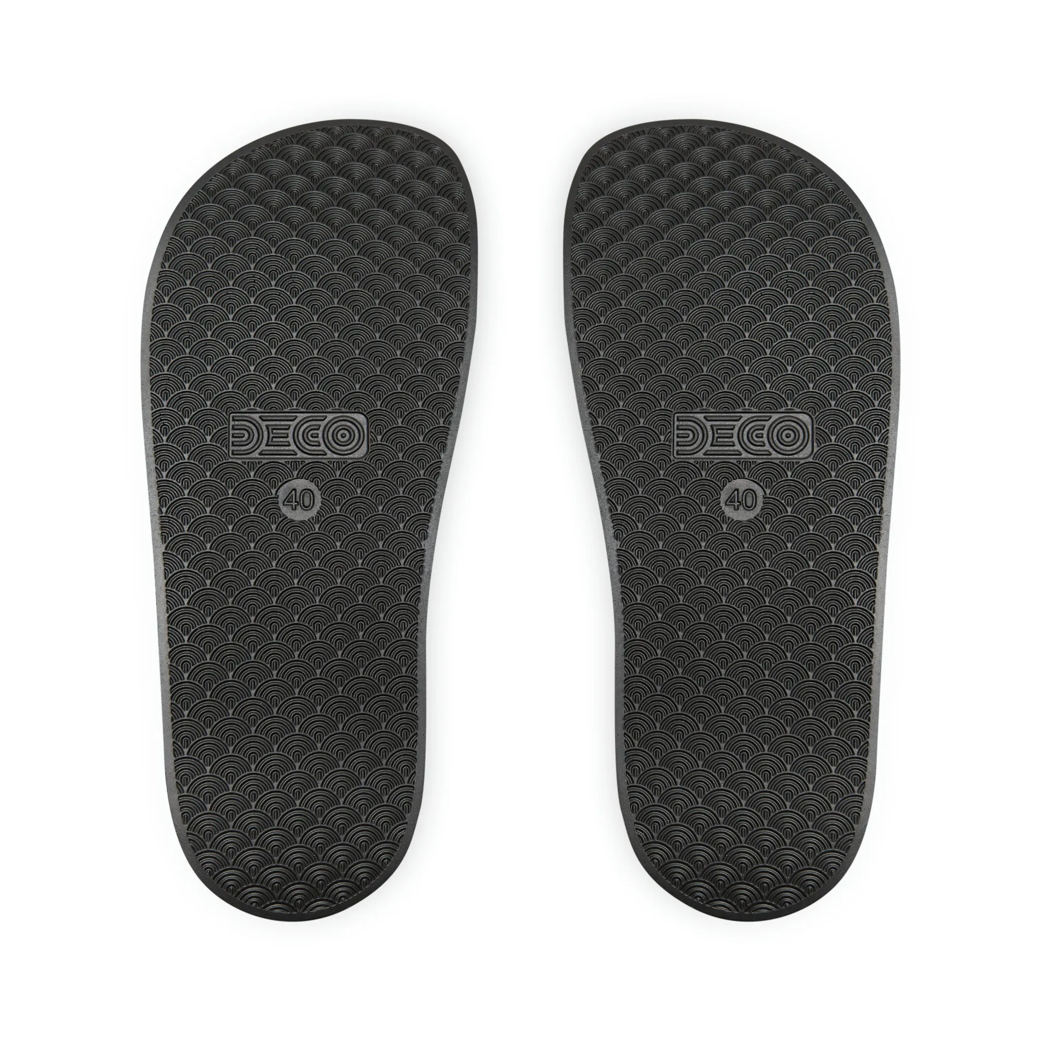 Women's Slide Sandals - Spooky Monsters Anime Beta