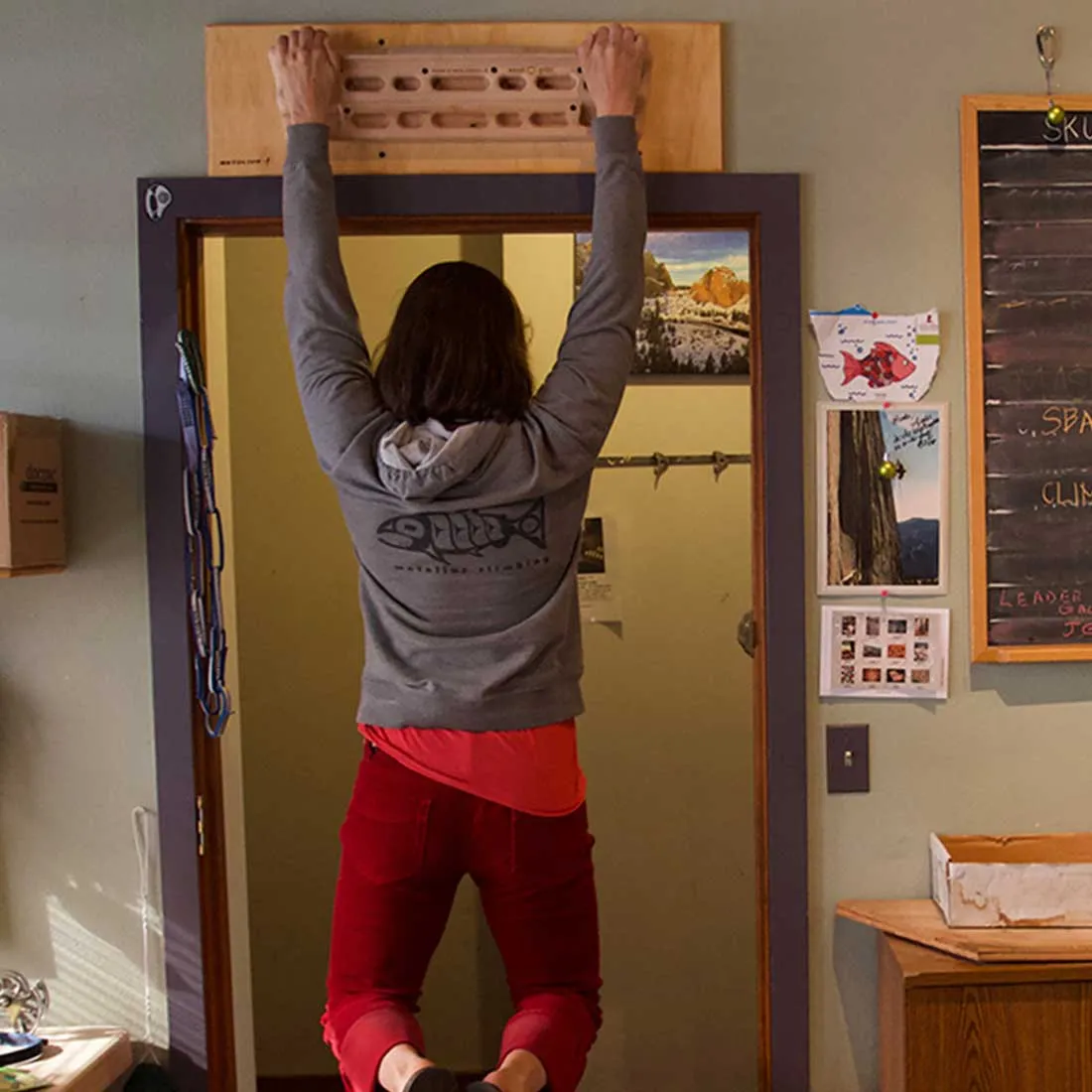 Wood Grips Compact Board II - Climbing Hangboard