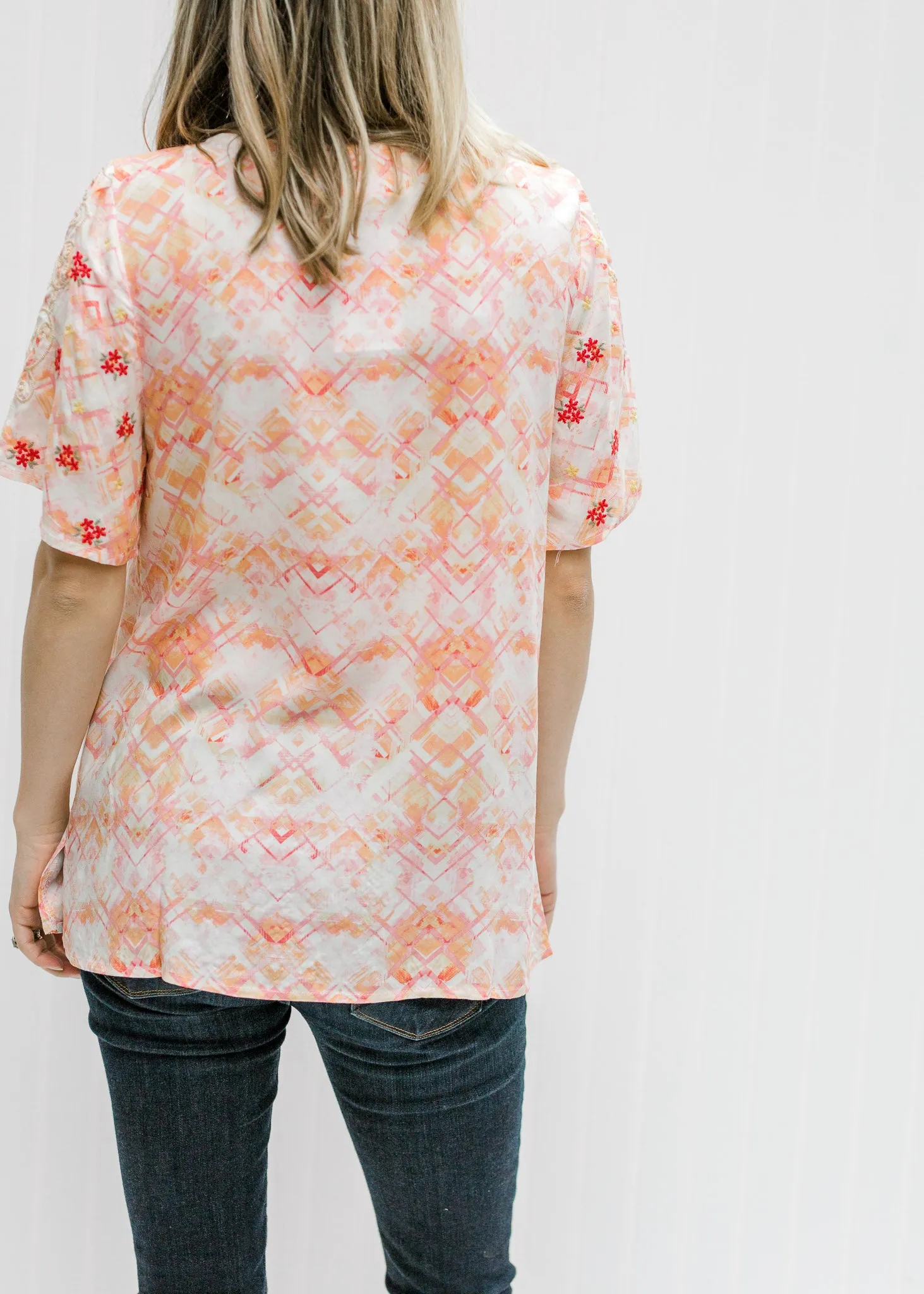 X Janes Embroidered Top