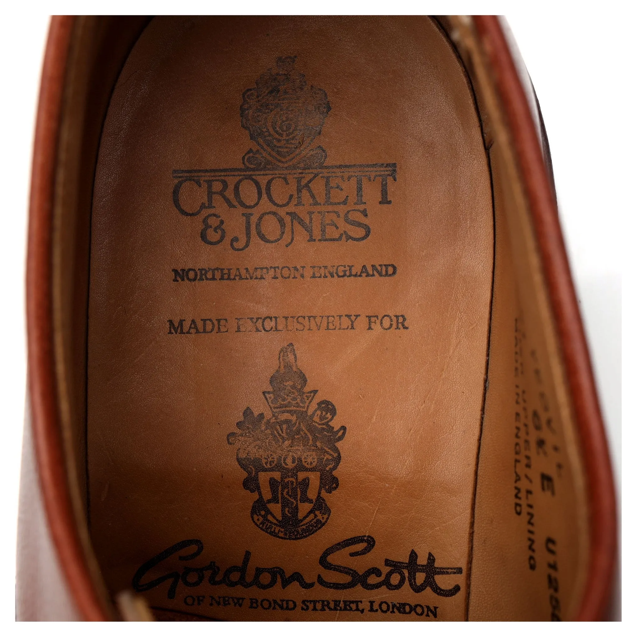 'Yeovil' Tan Brown Leather Derby UK 6.5 E