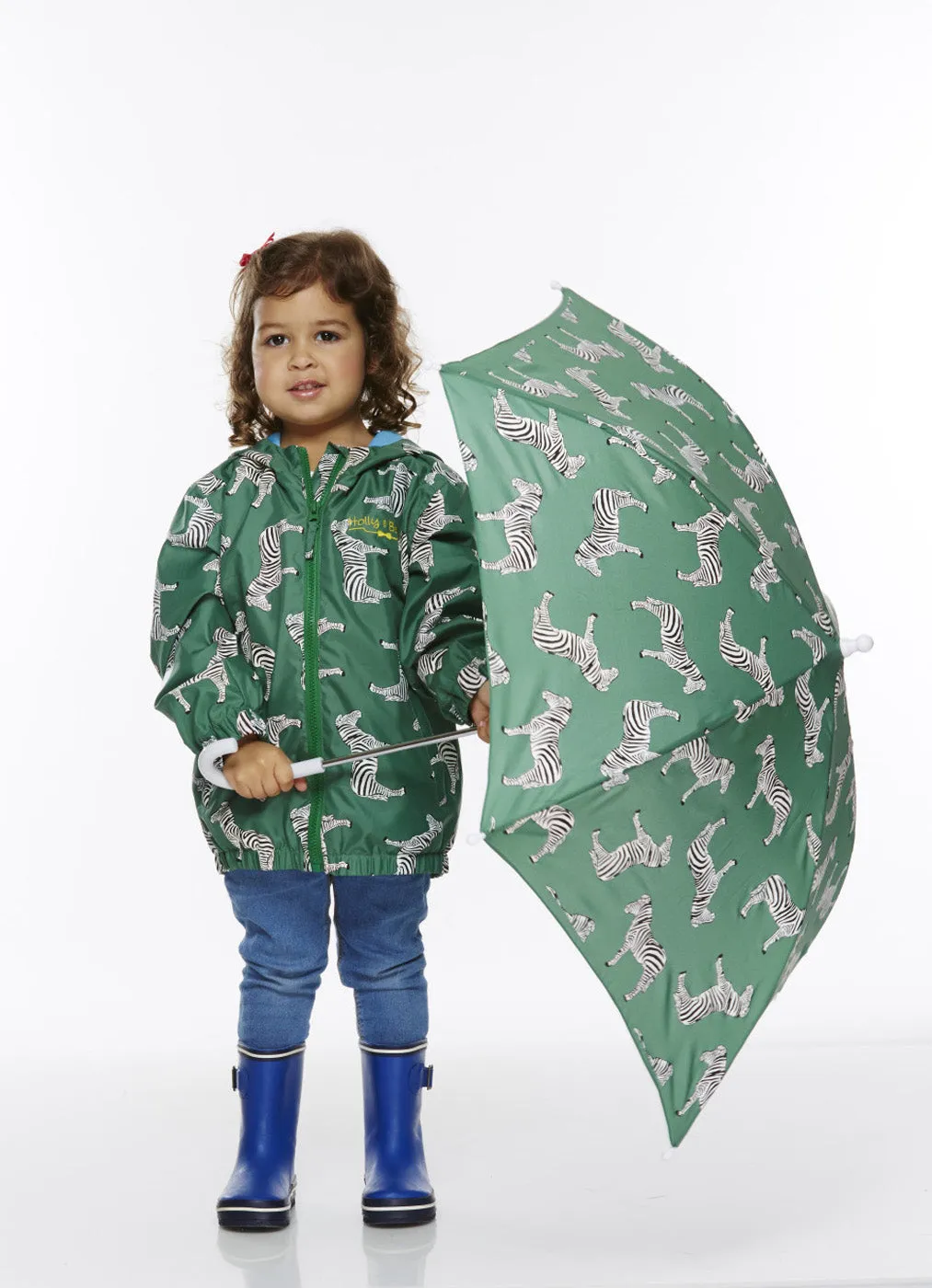 Zebra Colour Changing Umbrella