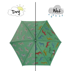 Zebra Colour Changing Umbrella