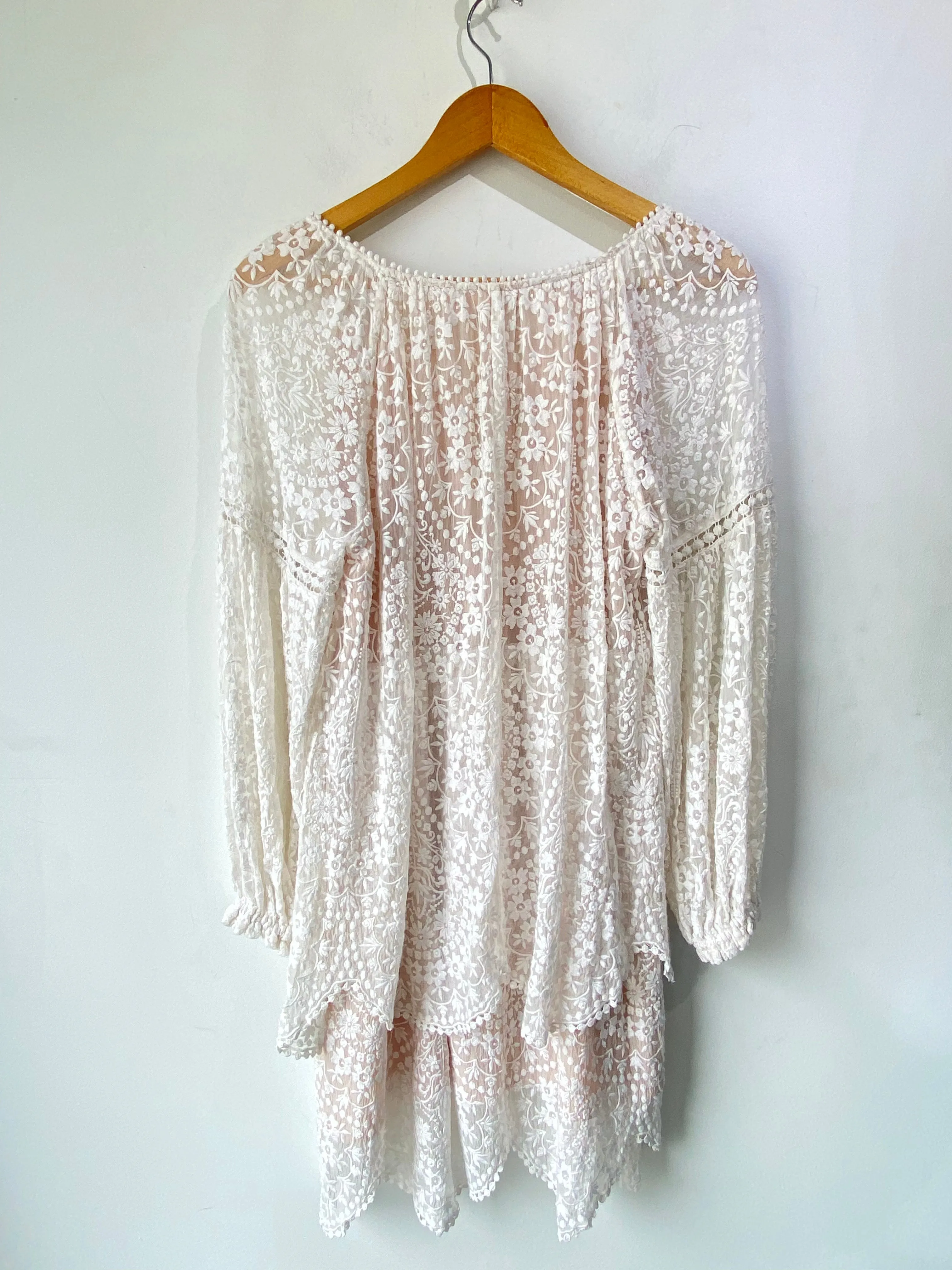 Zimmermann White Lace Dress