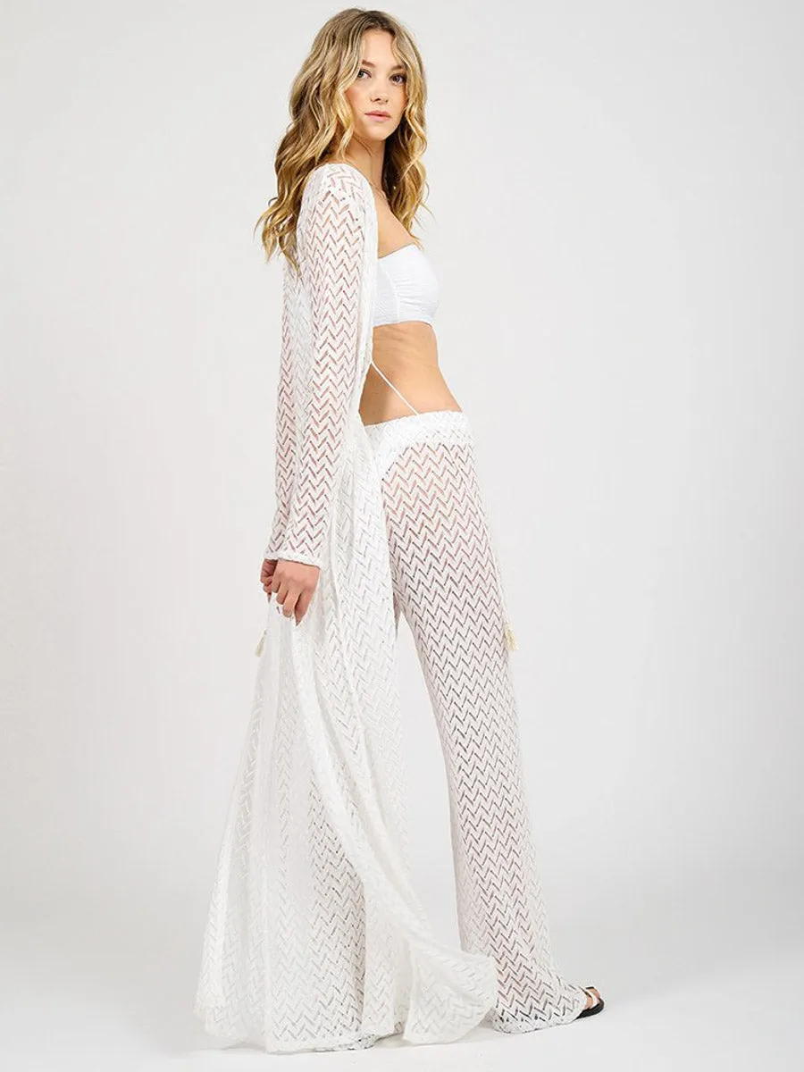 Zuma Duster Cardigan in Natural